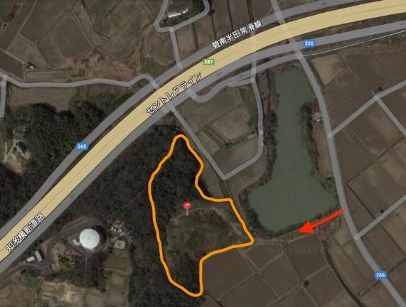 A Growing Hill Dogrun ドッグラン へのアクセス